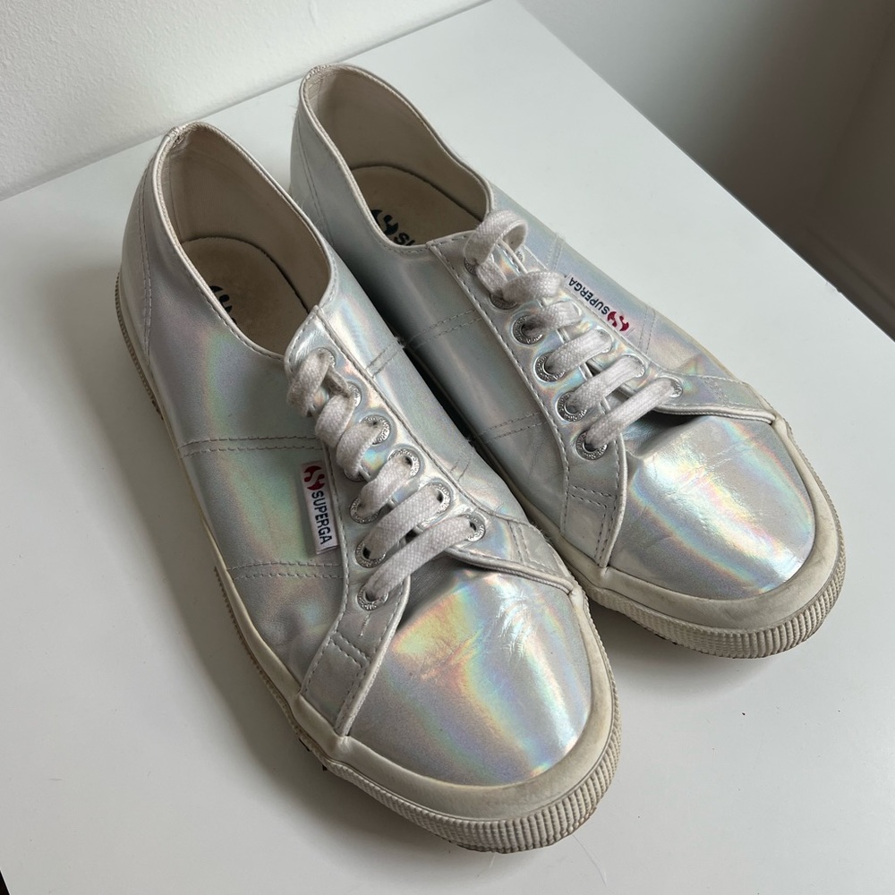 Superga Holographic Sneakers | Size 9